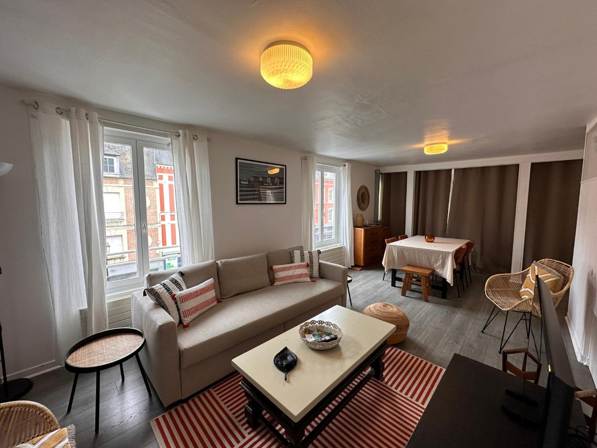 Large Apartment In City Center オンフルール エクステリア 写真