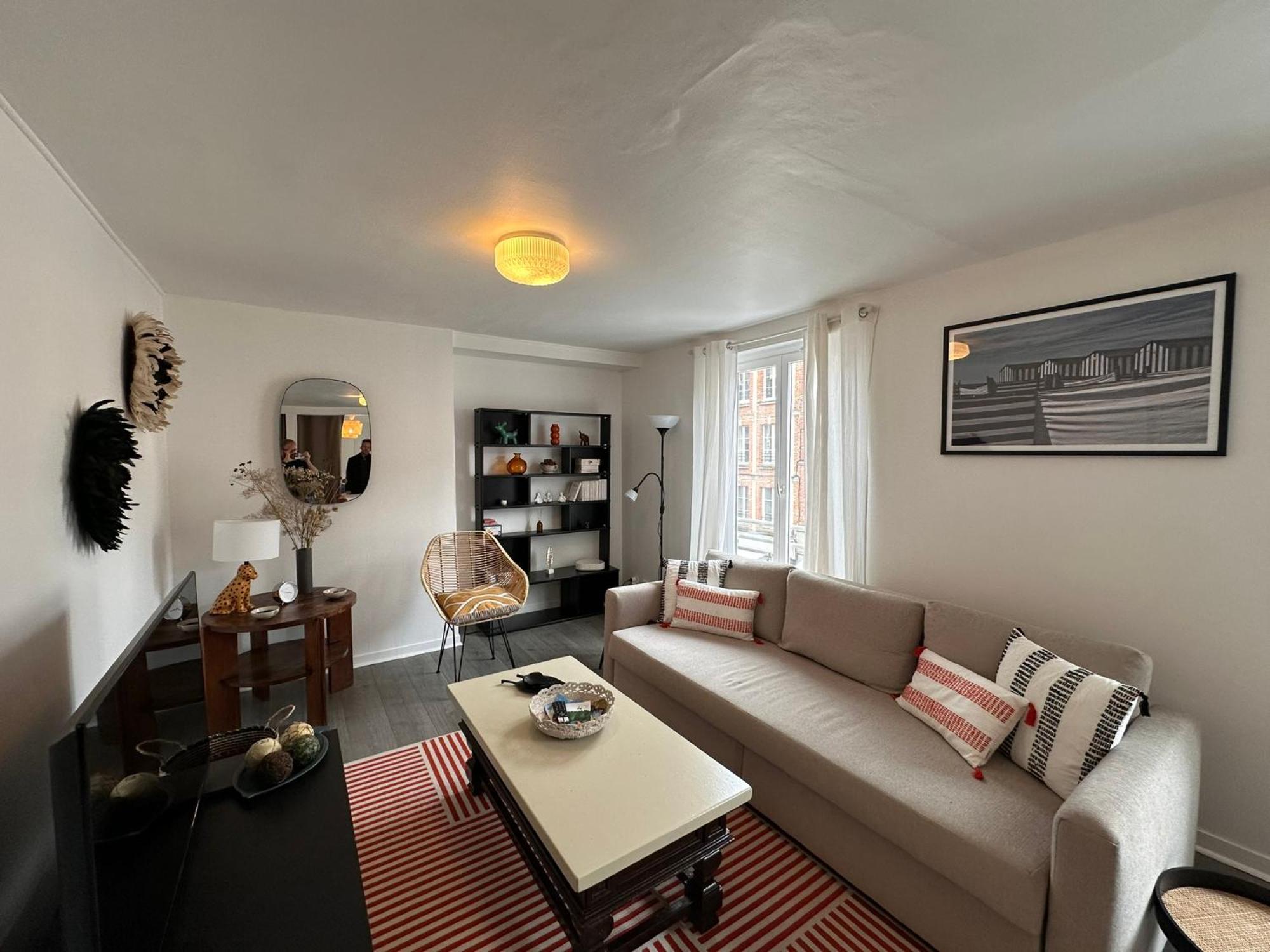 Large Apartment In City Center オンフルール エクステリア 写真